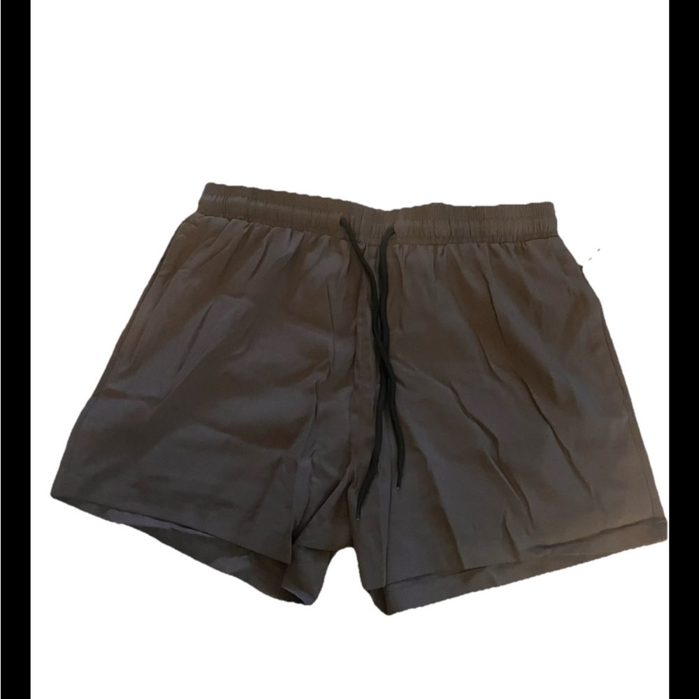 Men's Classic Grey Swim Trunks